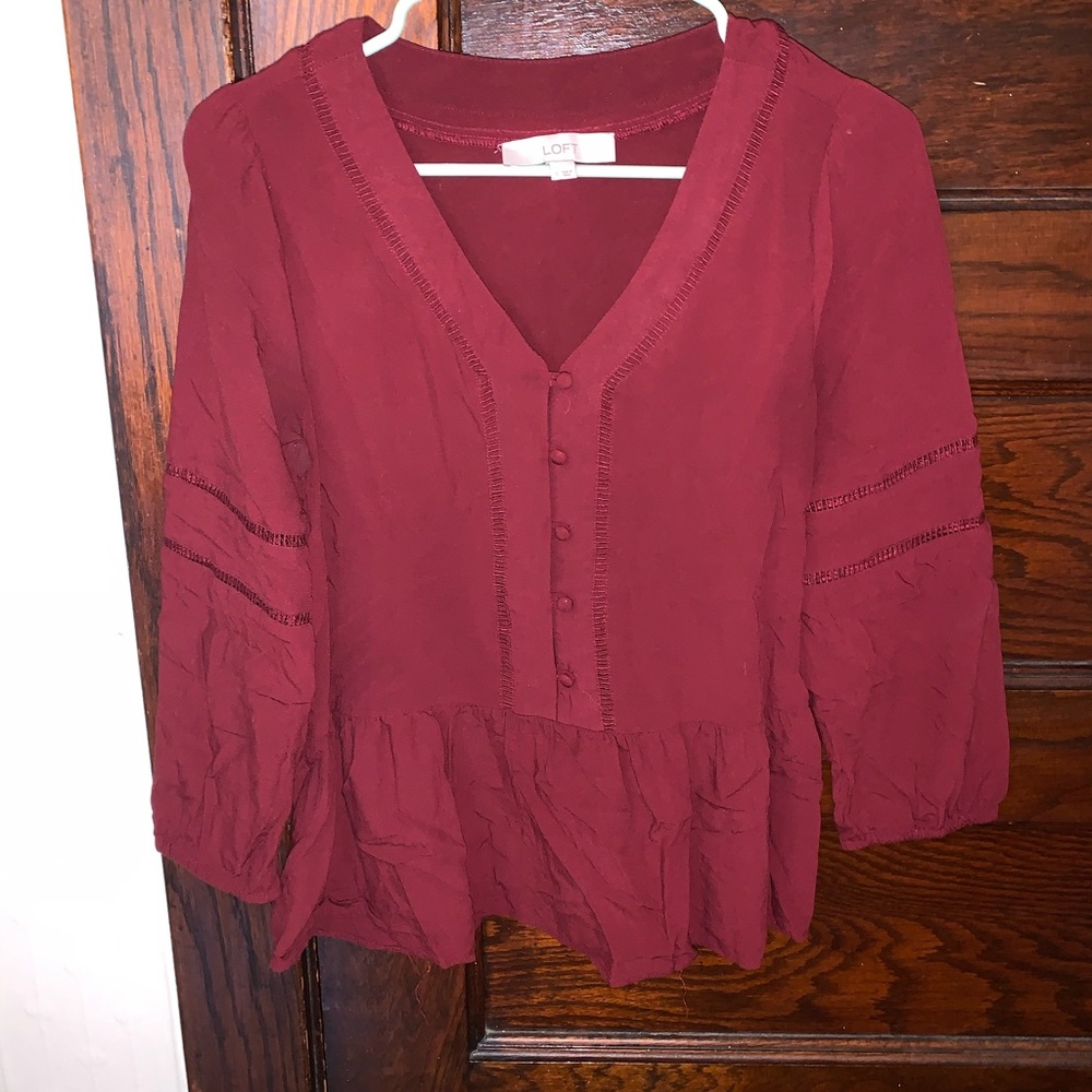 Loft Peasant Blouse